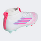 Adidas F50 Sparkfusion League Fg/Ag Kids Football Shoes White/Lucid Pink