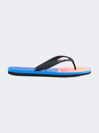 Oneill Profile Graphic Men Beach Slippers Blue Gradient Stripe