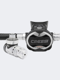 Cressi Ac25M Master Chrome Regulator Din Diving Equipment Black/Metal