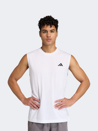 Adidas Workout Essentials Feelready Men Training Tank White