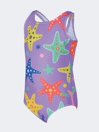 Zoggs Scoopback Girls Swim Monokini Star/Multi