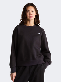 The North Face Essential Simple Dome Boxy Oversized Women Lifestyle Sweatshirt Black