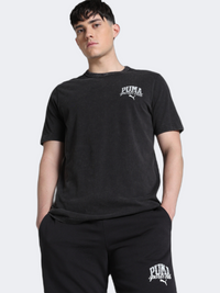 Puma Class Washed Men Lifestyle T-Shirt Black