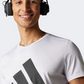 Adidas Run It Men Running T-Shirt White