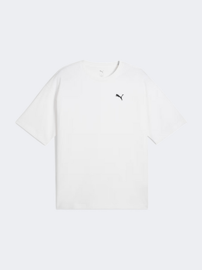 Puma Wardrobe Essential Boxy Men Lifestyle T-Shirt White