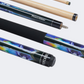 Unicorn Psychedelic 2 Pieces 10 Mm Unisex Billiard Cues Black/Multi