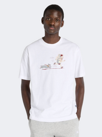 New Balance Newbie Chase Men Lifestyle T-Shirt White
