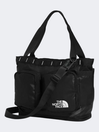 The North Face Base Camp Voyager Tote Women Lifestyle Bag Black/White