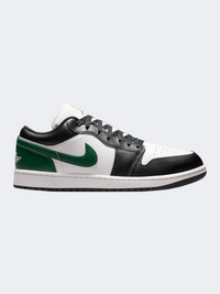 Nike Air Jordan 1 Low Men Lifestyle Shoes Black/Gorge Green