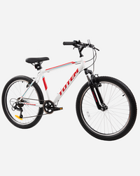 Totem 24 Inch Steel Kids Bike White/Red