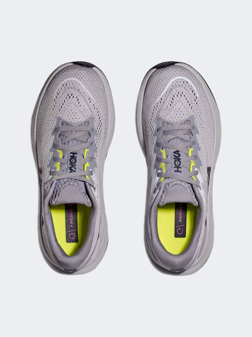 Hoka Rincon 4 Women Running Shoes Grey Skies
