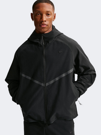 Nike Tech Shori Knit Windrunner Full Zip Men Lifestyle Hoody Black