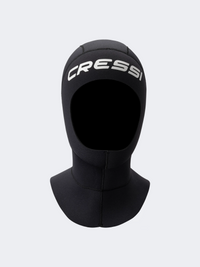 Cressi Resilient Long Hood 3 Mm Unisex Diving Tubular Black