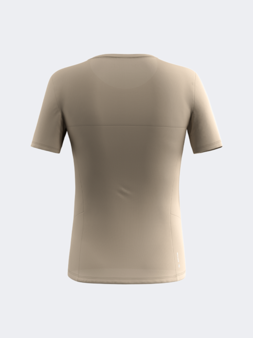 Salewa Puez Sporty Dry Women Hiking T-Shirt Quicksand