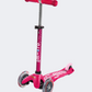 Micro Mini Deluxe 3-In-1 Deluxe Plus Girls Skating Scooter Pink