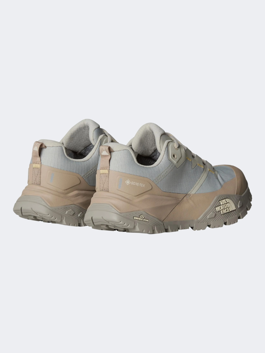The North Face Offtrail Goretex Low Women Hike Shoes Soapstone/Salt