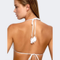 Blu4U Solids Women Beach Bra White