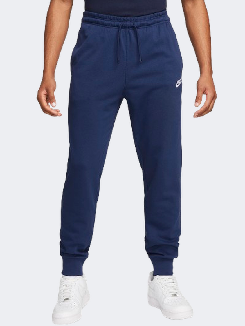 Nike Club Knit Men Lifestyle Pant Midnight Navy/White