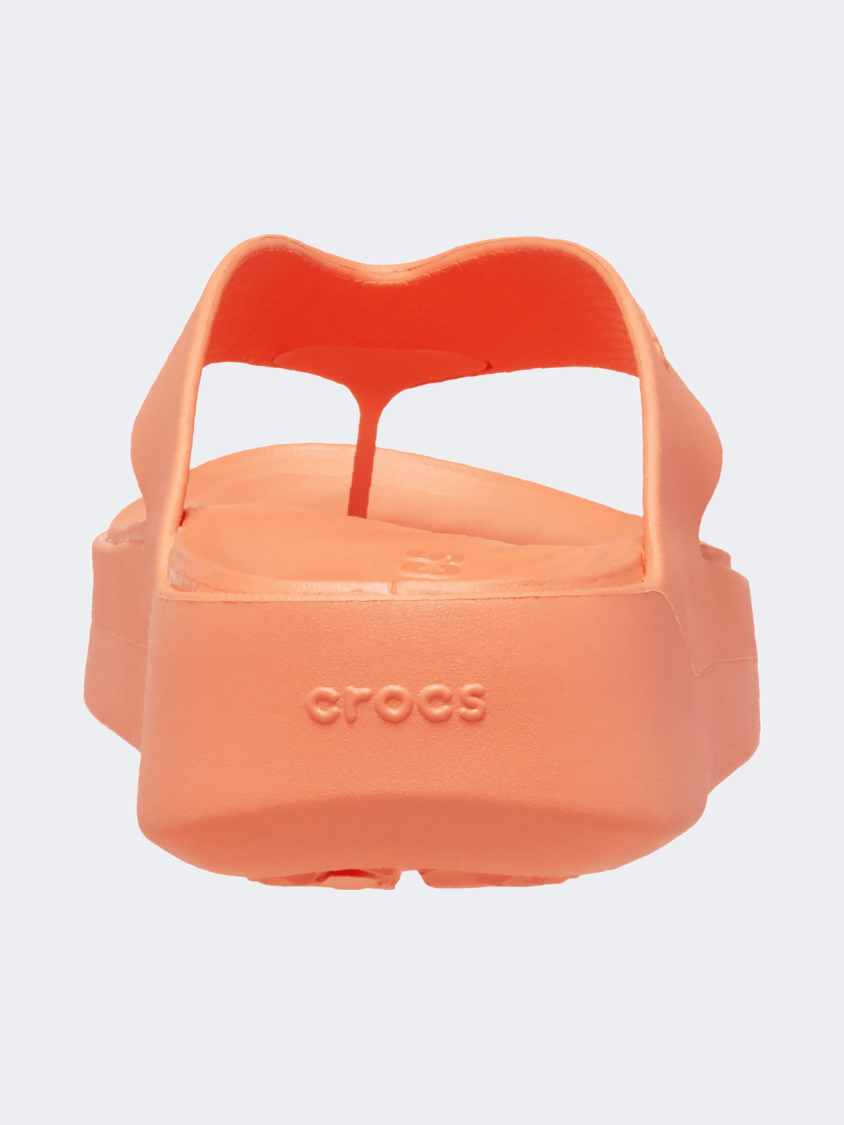 Crocs Getaway Platform Women Lifestyle Slide Sunkissed