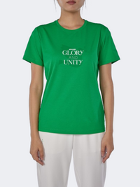 Anta Peace And Love Women Lifestyle T-Shirt Green