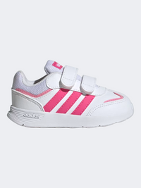 Adidas Tensaur Switch Infant-Girls Sportswear Shoes White/Bliss Pink