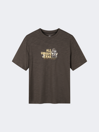 Erke Men Lifestyle T-Shirt Caramel Brown