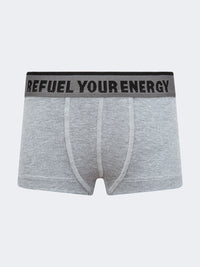Oil And Gaz Lycra Boys Underwear Grey