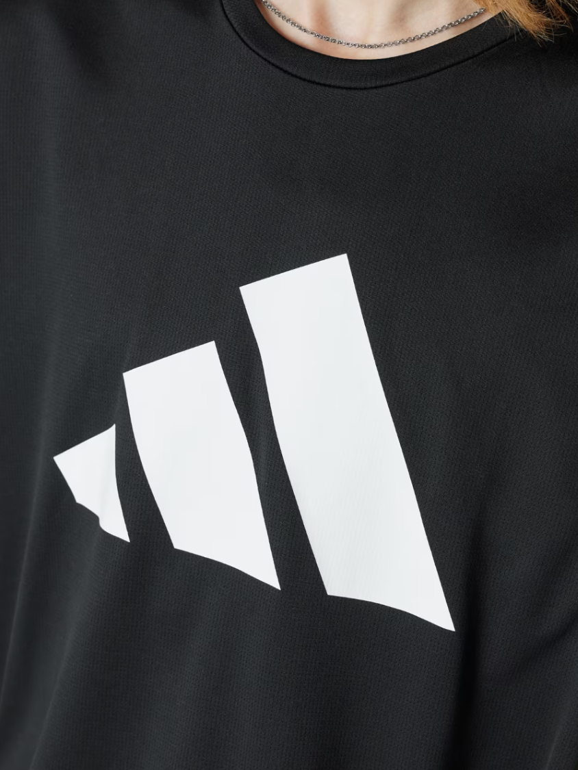 Adidas Run It Men Running T-Shirt Black