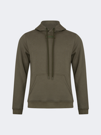Oil And Gaz Brushed Unisex Lifestyle Hoodie Olive