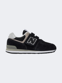 New Balance 574 Ps-Boys Lifestyle Shoes Black/Beige