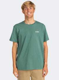 Billabong Arch Men Lifestyle T-Shirt Blue Spruce/Green