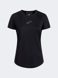 Joma R-City Hydrogen Women Running T-Shirt Black