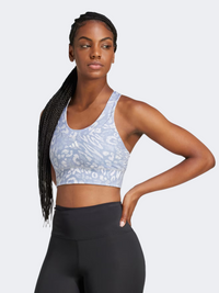 Adidas Own The Run Pocket Women Training Bra Grey/Violet