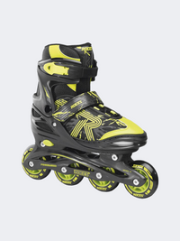 Roces Jokey 3 Boys Skating Roller Skates Black/Lime