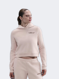 Nike Sportswear Phoenix Fleece Women Lifestyle Hoody Silt Red