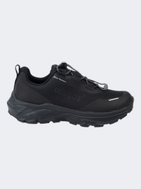 Oil & Gaz Water-Resistant Unisex Hiking  Low-Cut Hiking Shoes Black