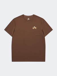 Erke Men Lifestyle T-Shirt Dark Brown