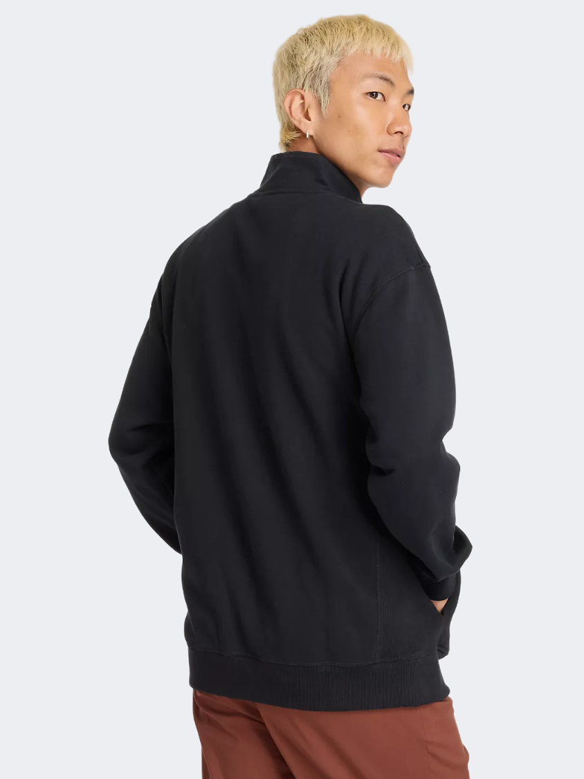 New Balance Athletics 1/2 Zip Men Lifestyle Sweatshirt Black