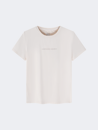 Erke Women Running T-Shirt Seashell Pink