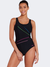 Zoggs Adjustable Macmaster Scoopback Women Swim Monokini Pris