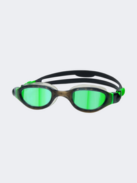 Zoggs Phantom 2 Kids Swimming Goggles Black/Green/Mirrored