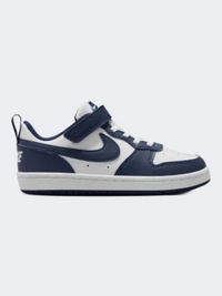 Nike Boys Court Borough Low Lifestyle Shoes White