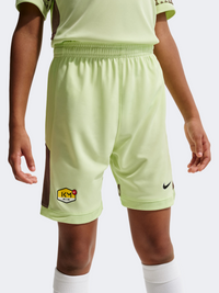Nike Kylian Mbappe Academy Boys Football Short Light Liquid Lime