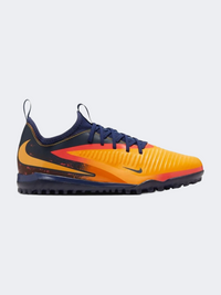 Nike Phantom 6 Low Academy Tf Erling Haaland Gs-Boys Football Shoes Orange/Blue/Lemon