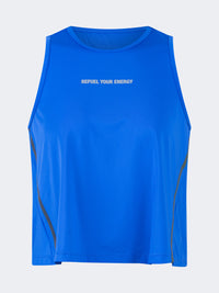 Oil And Gaz Comfortable Women Training Tank Blue