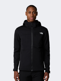 The North Face Diablo Softshell Detachable Hood Men Hiking Jacket Black Npf