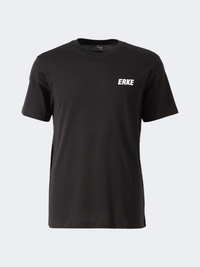 Erke Crew Neck Men Lifestyle T-Shirt Black