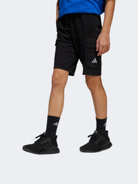 Adidas Essentials Cargo Kids-Boys Sportswear Short Black/White