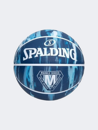 Spalding Marble Series Outdoor Size 5 Kids Basketball Ball Navy/Light Blue