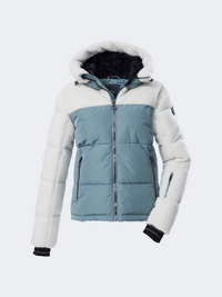 Killtec Ksw 111 Quilted Women Skiing Jacket Sea Grey